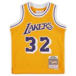 Official Los Angeles Lakers infant los angeles lakers magic johnson mitchell  ness gold retired player jersey | Lakers Shop
