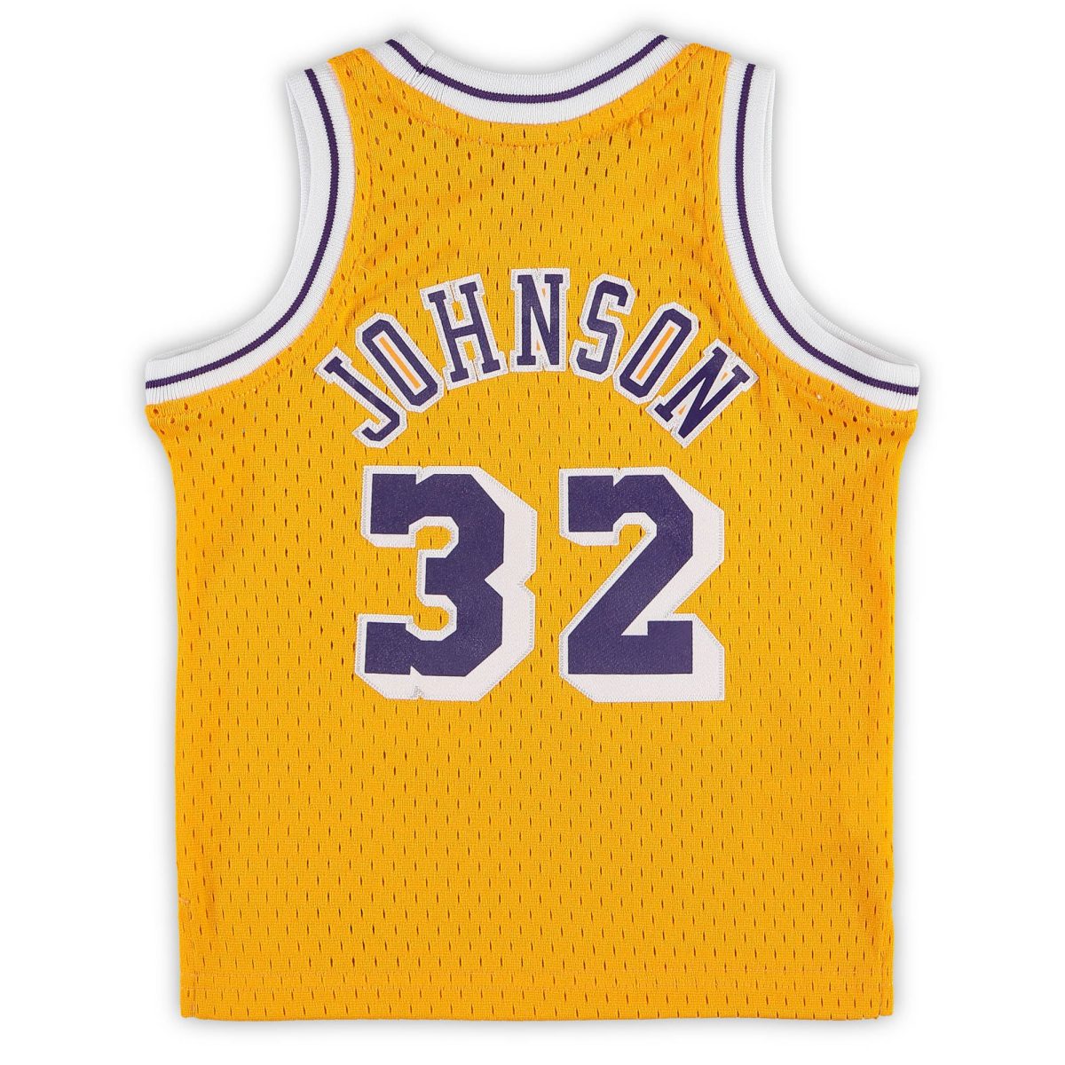 Official Los Angeles Lakers infant los angeles lakers magic johnson mitchell  ness gold retired player jersey | Lakers Shop