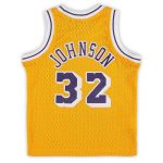Official Los Angeles Lakers infant los angeles lakers magic johnson mitchell  ness gold retired player jersey | Lakers Shop