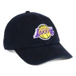 Official Los Angeles Lakers los angeles lakers 47 clean up hat – black | Lakers Shop