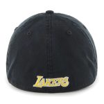 Official Los Angeles Lakers mens los angeles lakers 47 black classic franchise fitted hat | Lakers Shop