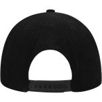 Official Los Angeles Lakers mens los angeles lakers 47 black double header sidepatch cord hitch adjustable hat | Lakers Shop
