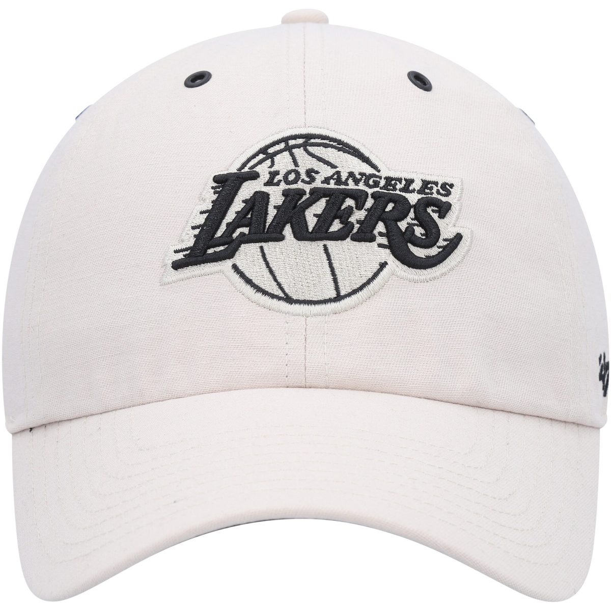 Official Los Angeles Lakers mens los angeles lakers 47 cream lunar clean up adjustable hat | Lakers Shop
