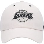 Official Los Angeles Lakers mens los angeles lakers 47 cream lunar clean up adjustable hat | Lakers Shop