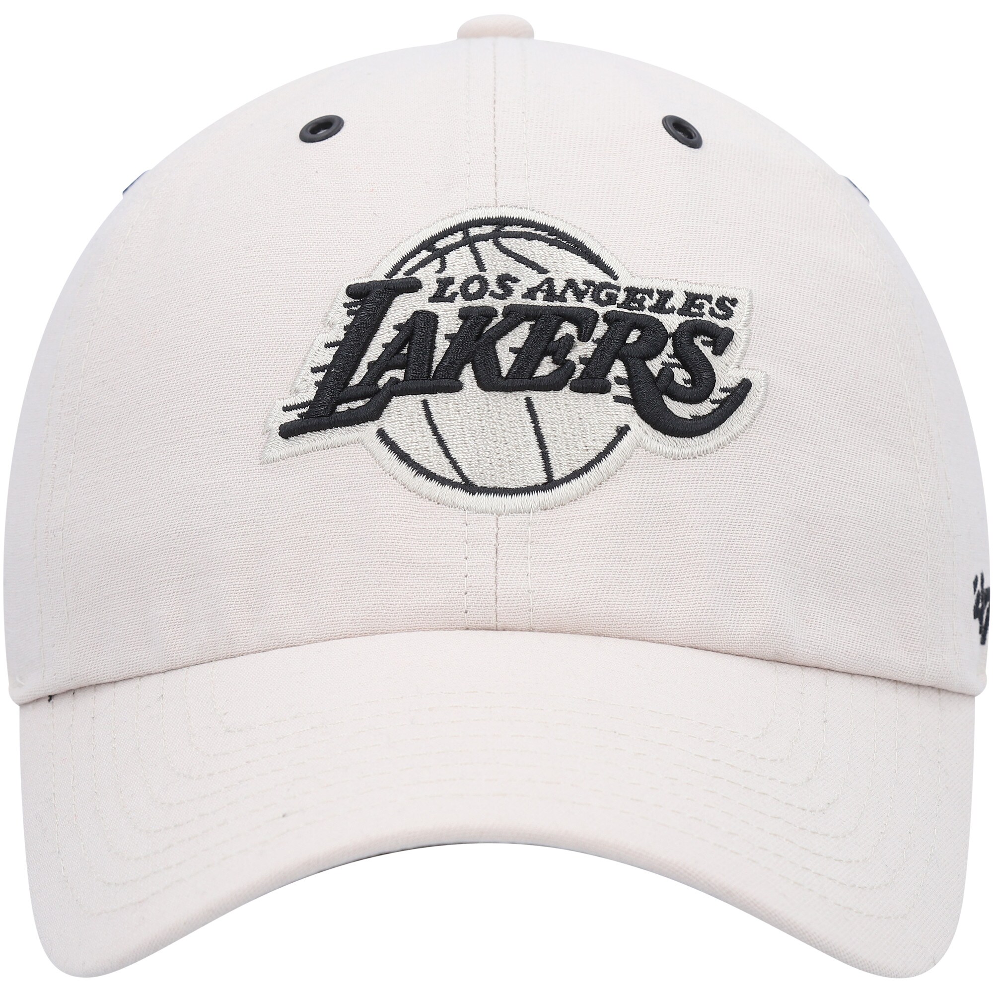 Official Los Angeles Lakers mens los angeles lakers 47 cream lunar clean up adjustable hat | Lakers Shop
