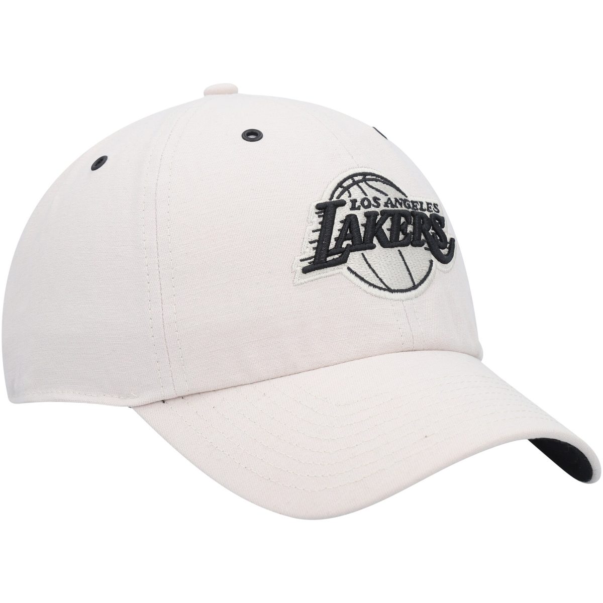 Official Los Angeles Lakers mens los angeles lakers 47 cream lunar clean up adjustable hat | Lakers Shop