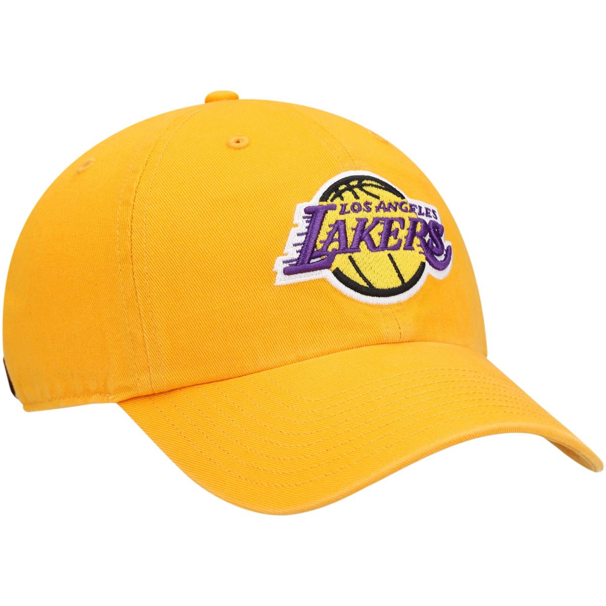 Official Los Angeles Lakers mens los angeles lakers 47 gold clean up adjustable hat | Lakers Shop