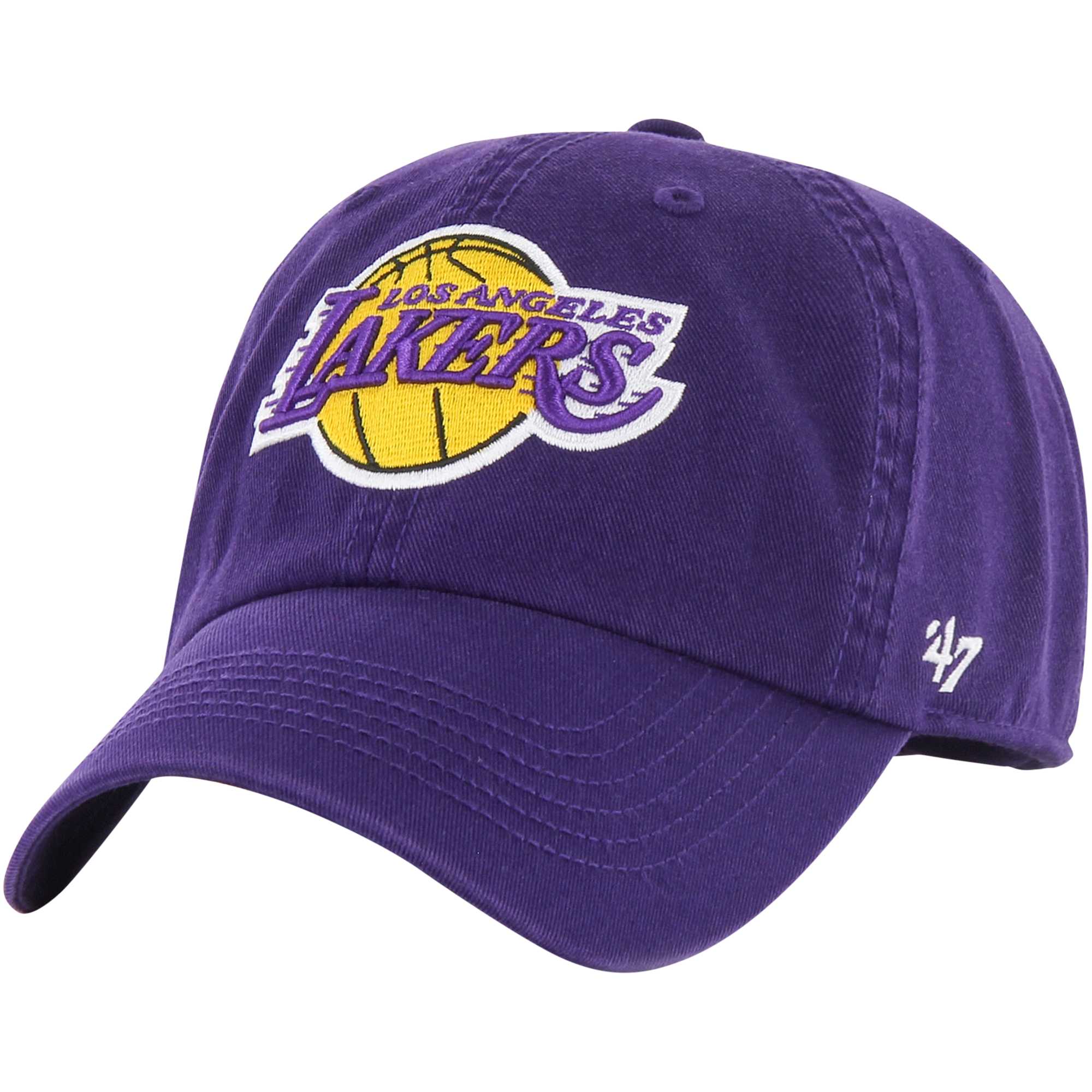 Official Los Angeles Lakers mens los angeles lakers 47 purple classic franchise fitted hat | Lakers Shop