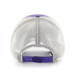 Official Los Angeles Lakers mens los angeles lakers 47 purple five point patch clean up adjustable hat | Lakers Shop
