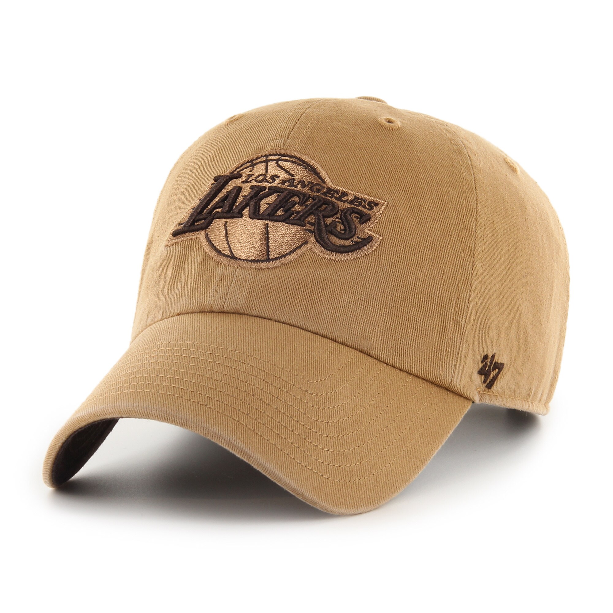 Official Los Angeles Lakers mens los angeles lakers 47 tan ballpark clean up adjustable hat | Lakers Shop