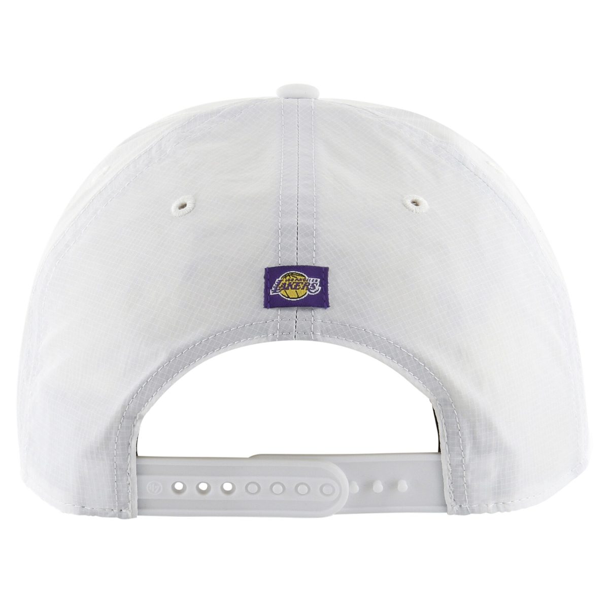 Official Los Angeles Lakers mens los angeles lakers 47 white fairway hitch brrr adjustable hat | Lakers Shop