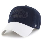 Official Los Angeles Lakers mens los angeles lakers 47 x tommy hilfiger navywhite courtside cleanup adjustable hat | Lakers Shop