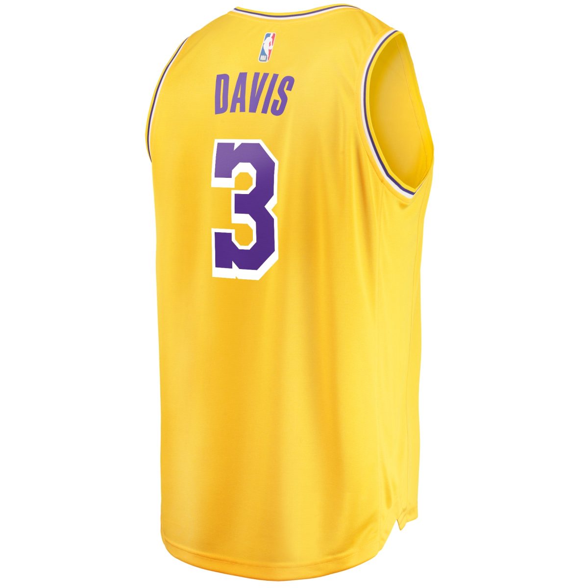 Official Los Angeles Lakers mens los angeles lakers anthony davis fanatics gold fast break replica player jersey – icon edition | Lakers Shop