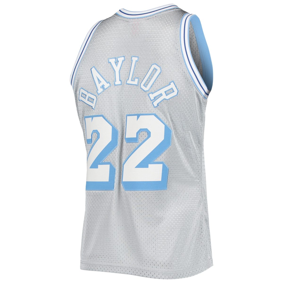 Official Los Angeles Lakers mens los angeles lakers elgin baylor silver mitchell  ness 75th anniversary 196061 hardwood classics swingman jersey | Lakers Shop