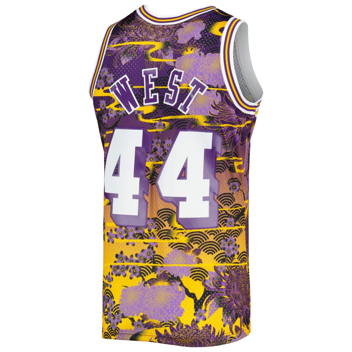 Official Los Angeles Lakers mens los angeles lakers jerry west mitchell  ness purple 197172 hardwood classics lunar new year swingman jersey | Lakers Shop