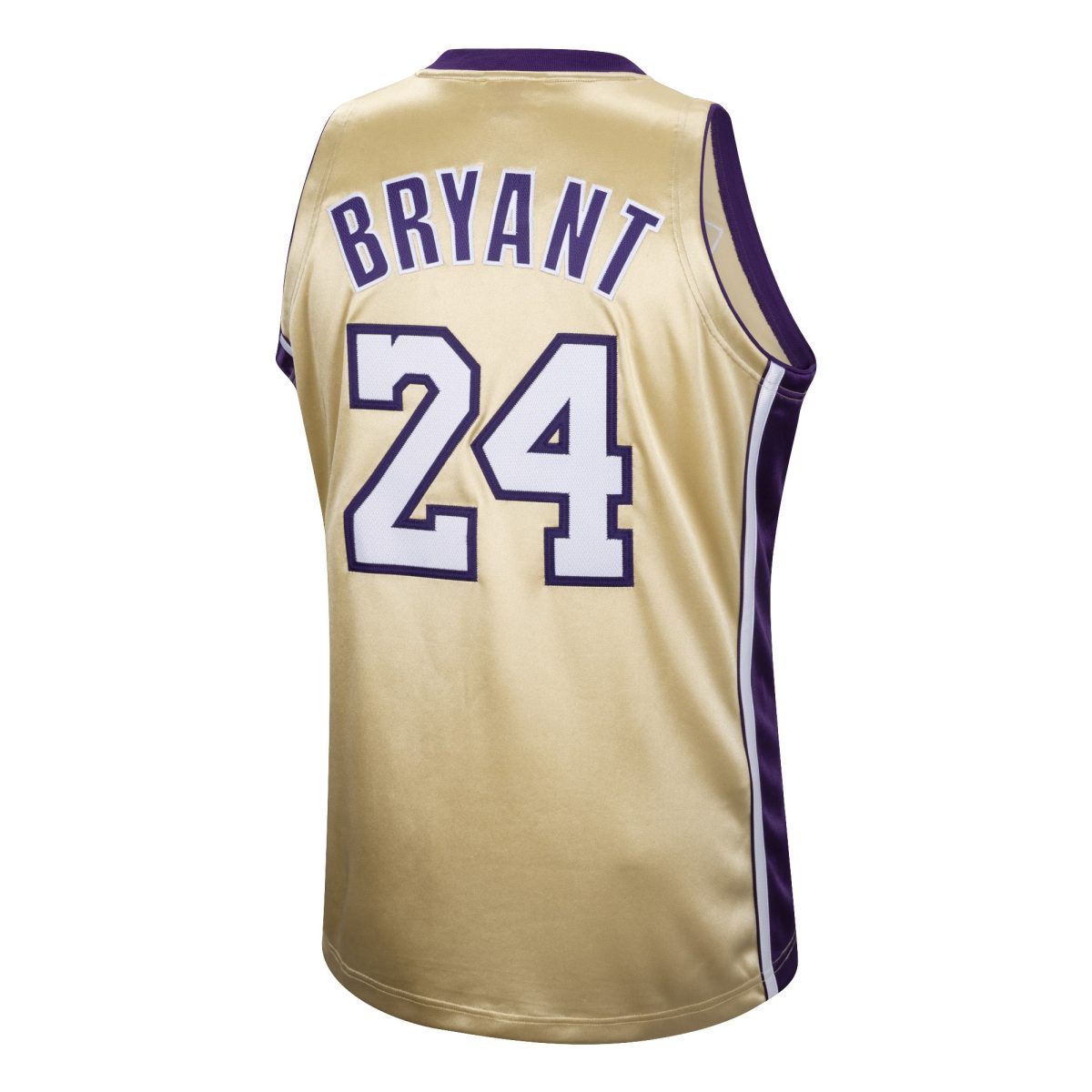 Official Los Angeles Lakers mens los angeles lakers kobe bryant mitchell  ness gold hall of fame class of 2020 24 authentic hardwood classics jersey | Lakers Shop