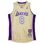 Official Los Angeles Lakers mens los angeles lakers kobe bryant mitchell  ness gold hall of fame class of 2020 8 authentic jersey | Lakers Shop