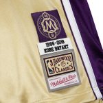 Official Los Angeles Lakers mens los angeles lakers kobe bryant mitchell  ness gold hall of fame class of 2020 8 authentic jersey | Lakers Shop