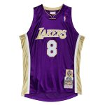 Official Los Angeles Lakers mens los angeles lakers kobe bryant mitchell  ness purple hall of fame class of 2020 8 authentic jersey | Lakers Shop