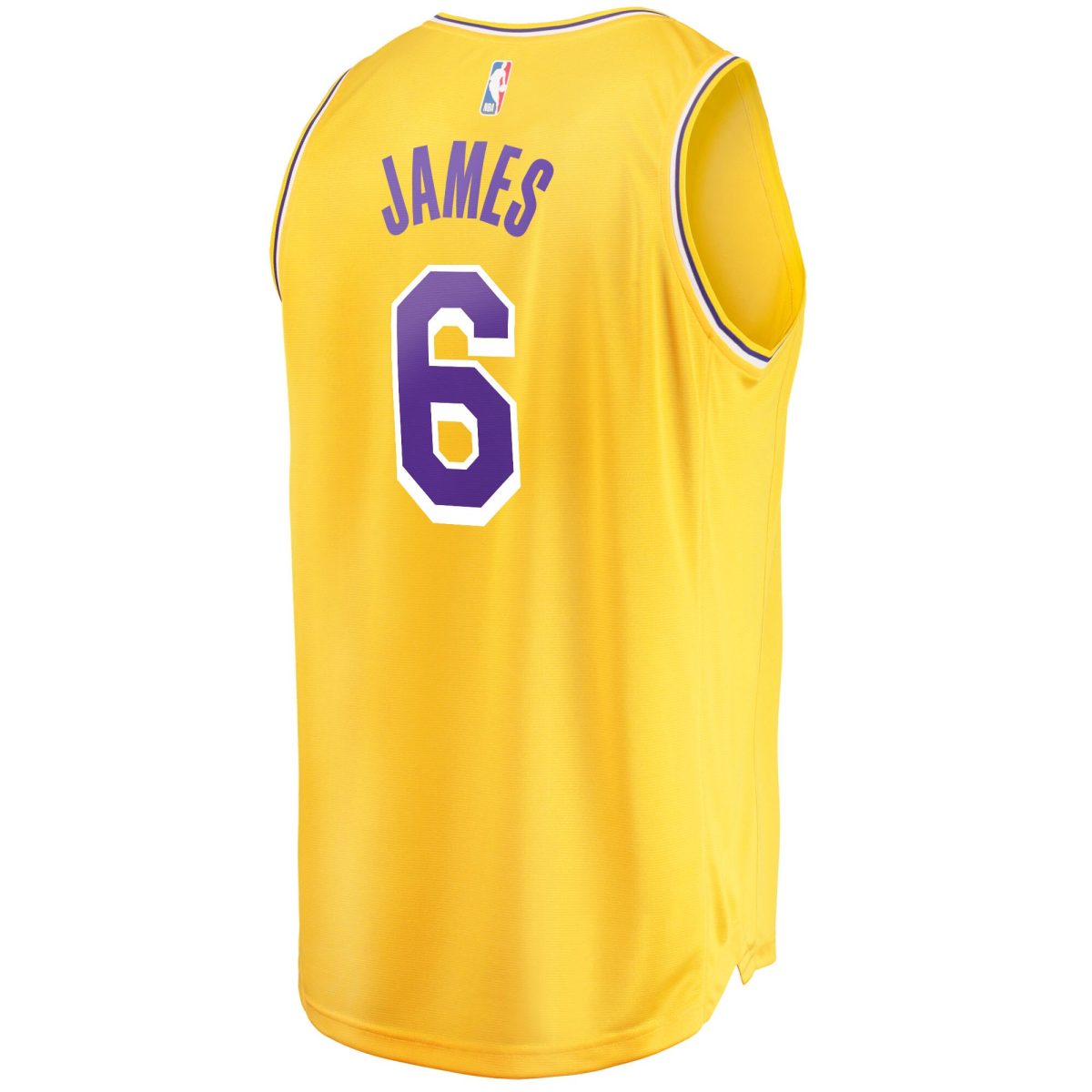 Official Los Angeles Lakers mens los angeles lakers lebron james fanatics gold 202122 fast break replica jersey – icon edition | Lakers Shop