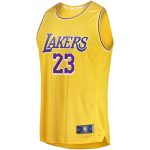 Official Los Angeles Lakers mens los angeles lakers lebron james fanatics gold big  tall fast break player jersey – icon edition | Lakers Shop