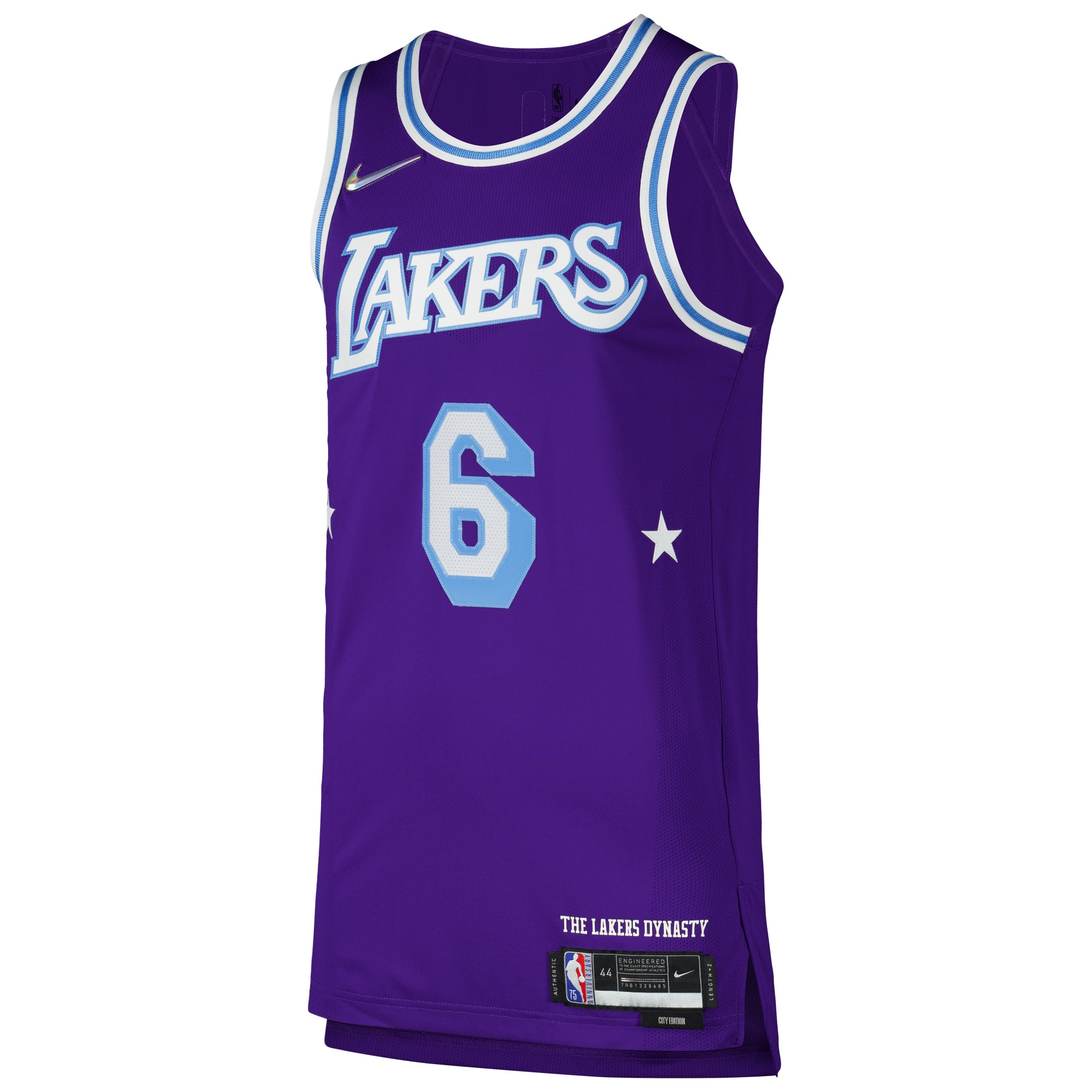 Official Los Angeles Lakers mens los angeles lakers lebron james nike purple authentic player jersey – city edition | Lakers Shop
