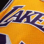 Official Los Angeles Lakers mens los angeles lakers magic johnson mitchell  ness gold 198485 hardwood classics swingman jersey | Lakers Shop