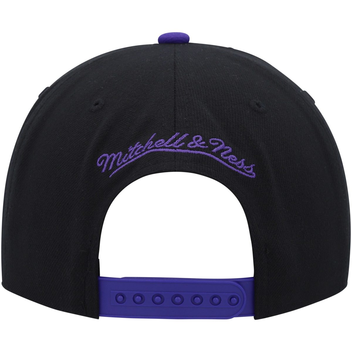 Official Los Angeles Lakers mens los angeles lakers mitchell  ness black soul cross check snapback | Lakers Shop
