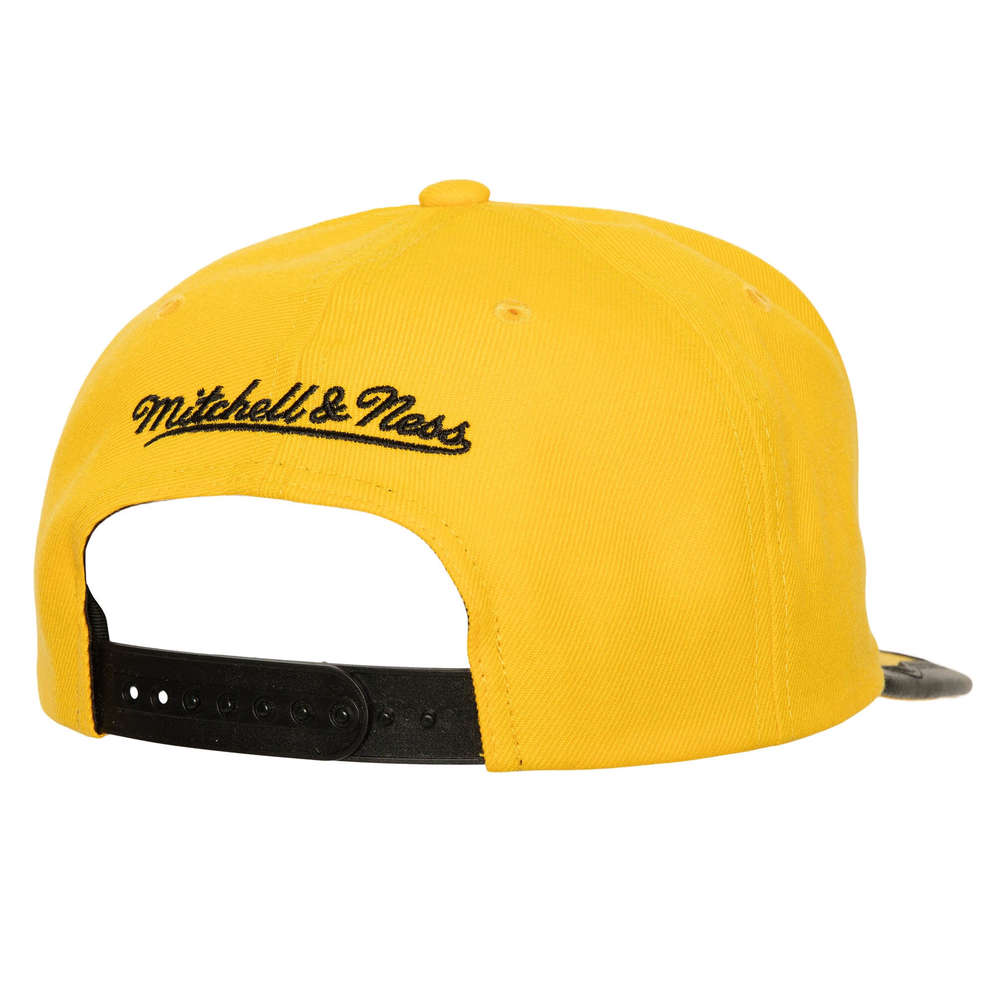 Official Los Angeles Lakers mens los angeles lakers mitchell  ness blackgold day one snapback hat | Lakers Shop