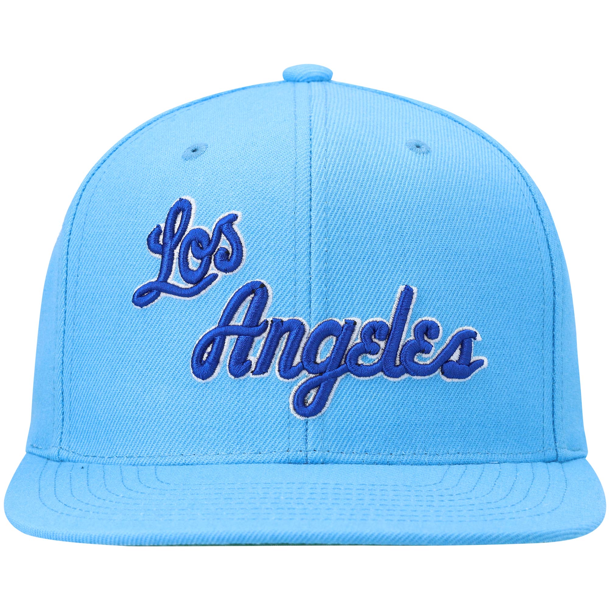 Official Los Angeles Lakers mens los angeles lakers mitchell  ness powder blue hardwood classics team ground 2.0 snapback hat | Lakers Shop