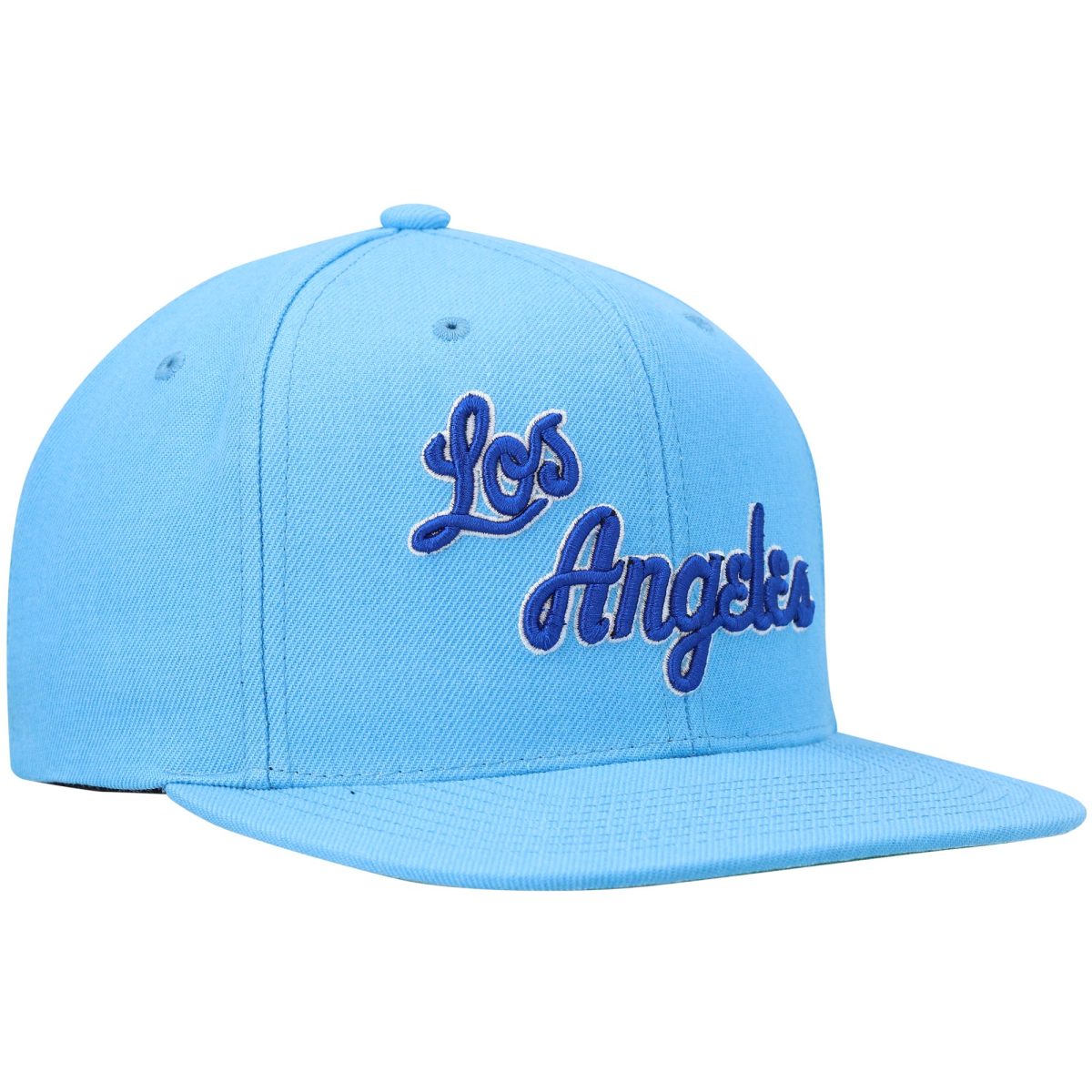 Official Los Angeles Lakers mens los angeles lakers mitchell  ness powder blue hardwood classics team ground 2.0 snapback hat | Lakers Shop