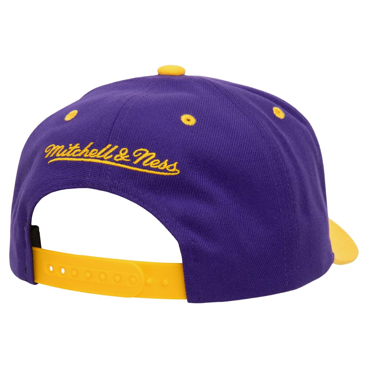 Official Los Angeles Lakers mens los angeles lakers mitchell  ness purple all in 2.0 pro crown snapback hat | Lakers Shop