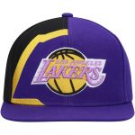 Official Los Angeles Lakers mens los angeles lakers mitchell  ness purple hardwood classics retroline snapback hat | Lakers Shop
