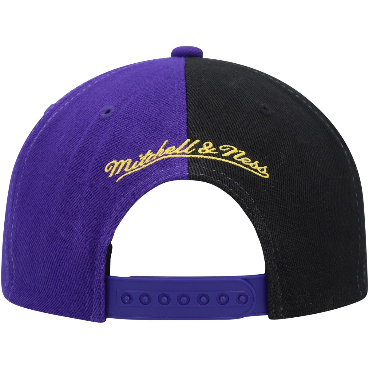 Official Los Angeles Lakers mens los angeles lakers mitchell  ness purple hardwood classics retroline snapback hat | Lakers Shop