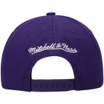 Official Los Angeles Lakers mens los angeles lakers mitchell  ness purple retro bolt deadstock snapback hat | Lakers Shop