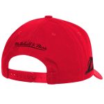 Official Los Angeles Lakers mens los angeles lakers mitchell  ness red fire red pro crown snapback hat | Lakers Shop