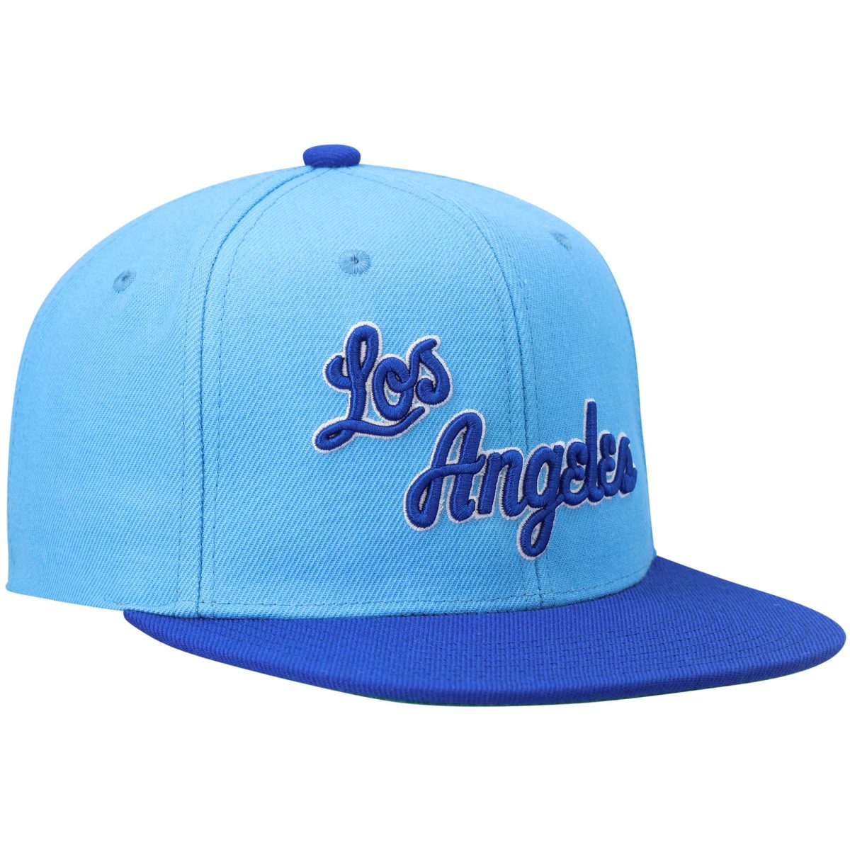 Official Los Angeles Lakers mens los angeles lakers mitchell  ness royalpowder blue hardwood classics team two-tone 2.0 snapback hat | Lakers Shop