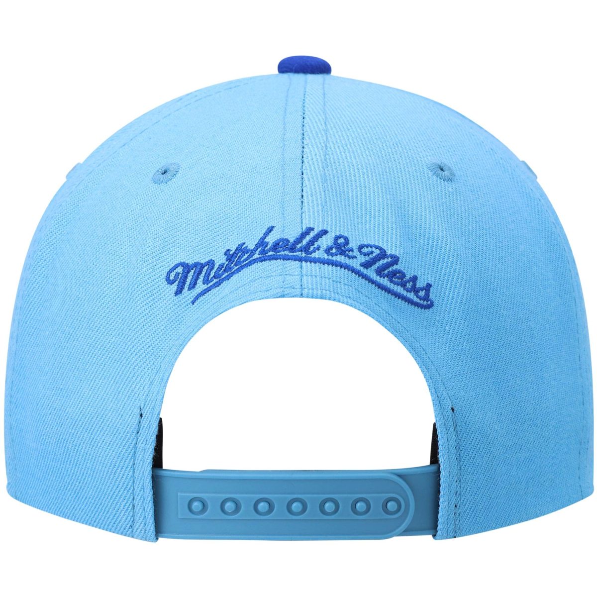 Official Los Angeles Lakers mens los angeles lakers mitchell  ness royalpowder blue hardwood classics team two-tone 2.0 snapback hat | Lakers Shop