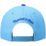 Official Los Angeles Lakers mens los angeles lakers mitchell  ness royalpowder blue hardwood classics team two-tone 2.0 snapback hat | Lakers Shop