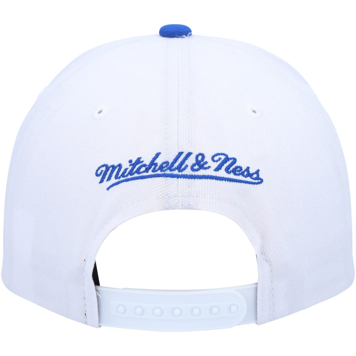 Official Los Angeles Lakers mens los angeles lakers mitchell  ness whitepowder blue hardwood classics core 2-tone 2.0 pro snapback hat | Lakers Shop