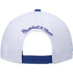 Official Los Angeles Lakers mens los angeles lakers mitchell  ness whiteroyal hardwood classics snapback hat | Lakers Shop