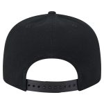 Official Los Angeles Lakers mens los angeles lakers new era black adventure canvas split panel 9fifty snapback hat | Lakers Shop
