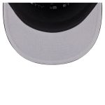 Official Los Angeles Lakers mens los angeles lakers new era black adventure canvas split panel 9fifty snapback hat | Lakers Shop