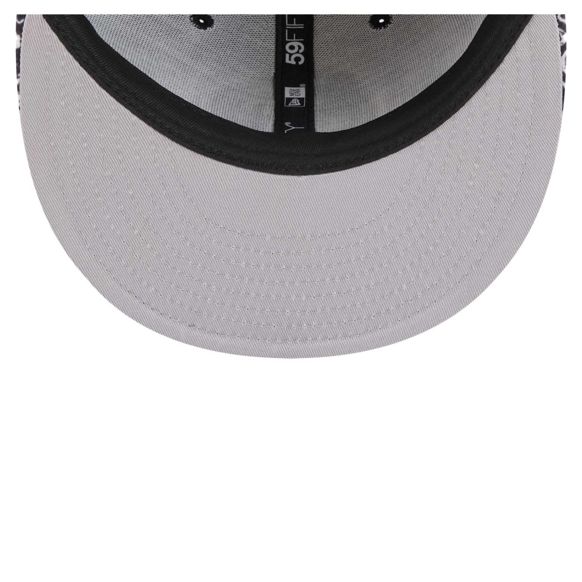 Official Los Angeles Lakers mens los angeles lakers new era black coral reef visor 59fifty fitted hat | Lakers Shop