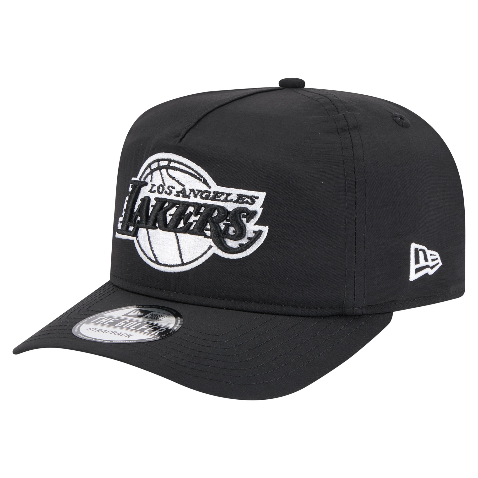 Official Los Angeles Lakers mens los angeles lakers new era black injection everyday golfer adjustable hat | Lakers Shop