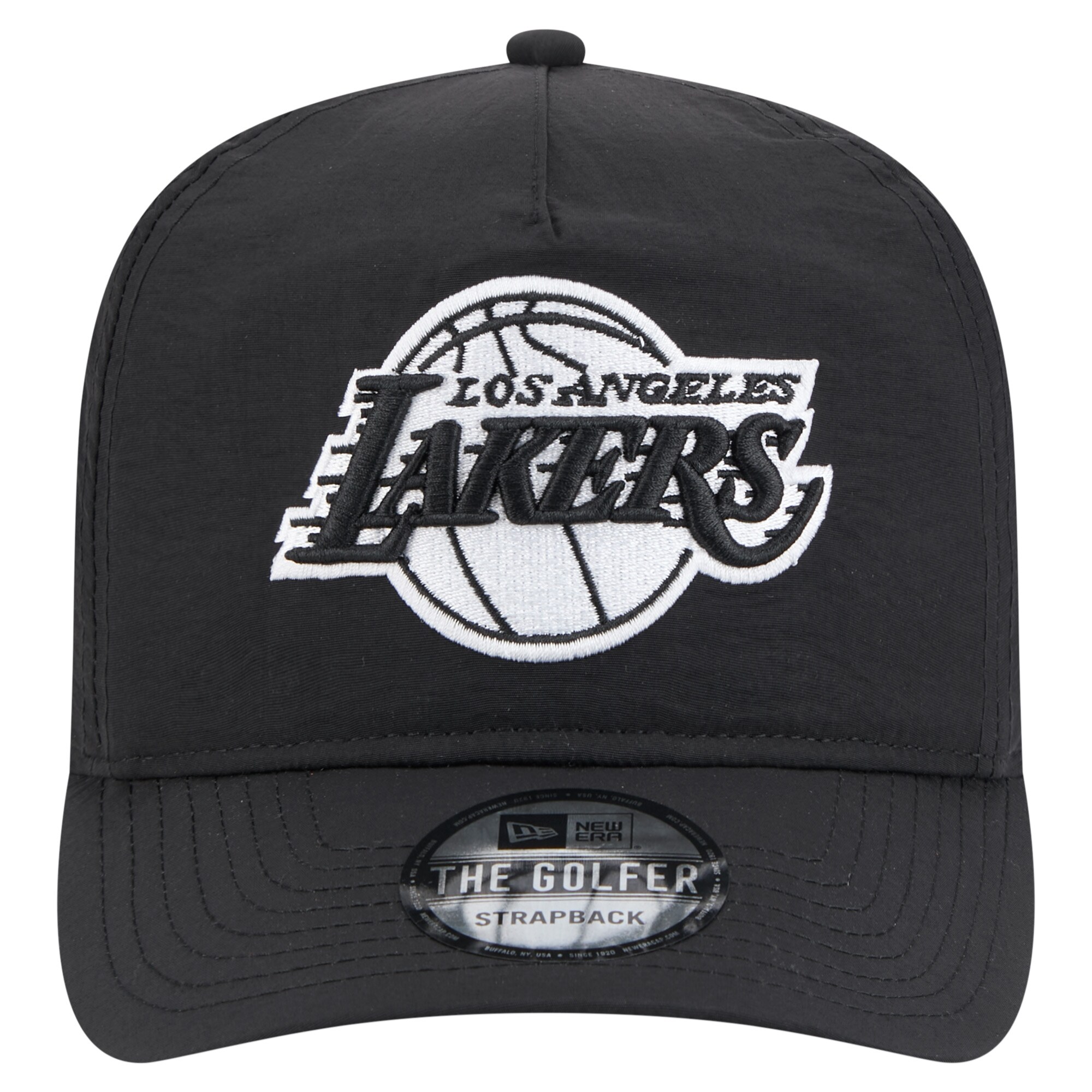 Official Los Angeles Lakers mens los angeles lakers new era black injection everyday golfer adjustable hat | Lakers Shop