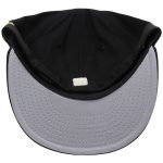 Official Los Angeles Lakers mens los angeles lakers new era black official team color 59fifty fitted hat | Lakers Shop