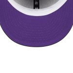 Official Los Angeles Lakers mens los angeles lakers new era black taping 59fifty fitted hat | Lakers Shop