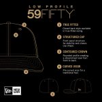 Official Los Angeles Lakers mens los angeles lakers new era black team low profile 59fifty fitted hat | Lakers Shop
