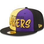 Official Los Angeles Lakers mens los angeles lakers new era blackgold pop front 59fifty fitted hat | Lakers Shop